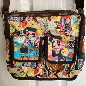 LeSportsac over the shoulder purse